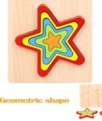 Geometric Pentagram 3 D Wood Puzzle - Image 2
