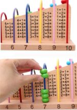 Calculation Wooden Counter & Abacus for Maths - Image 3