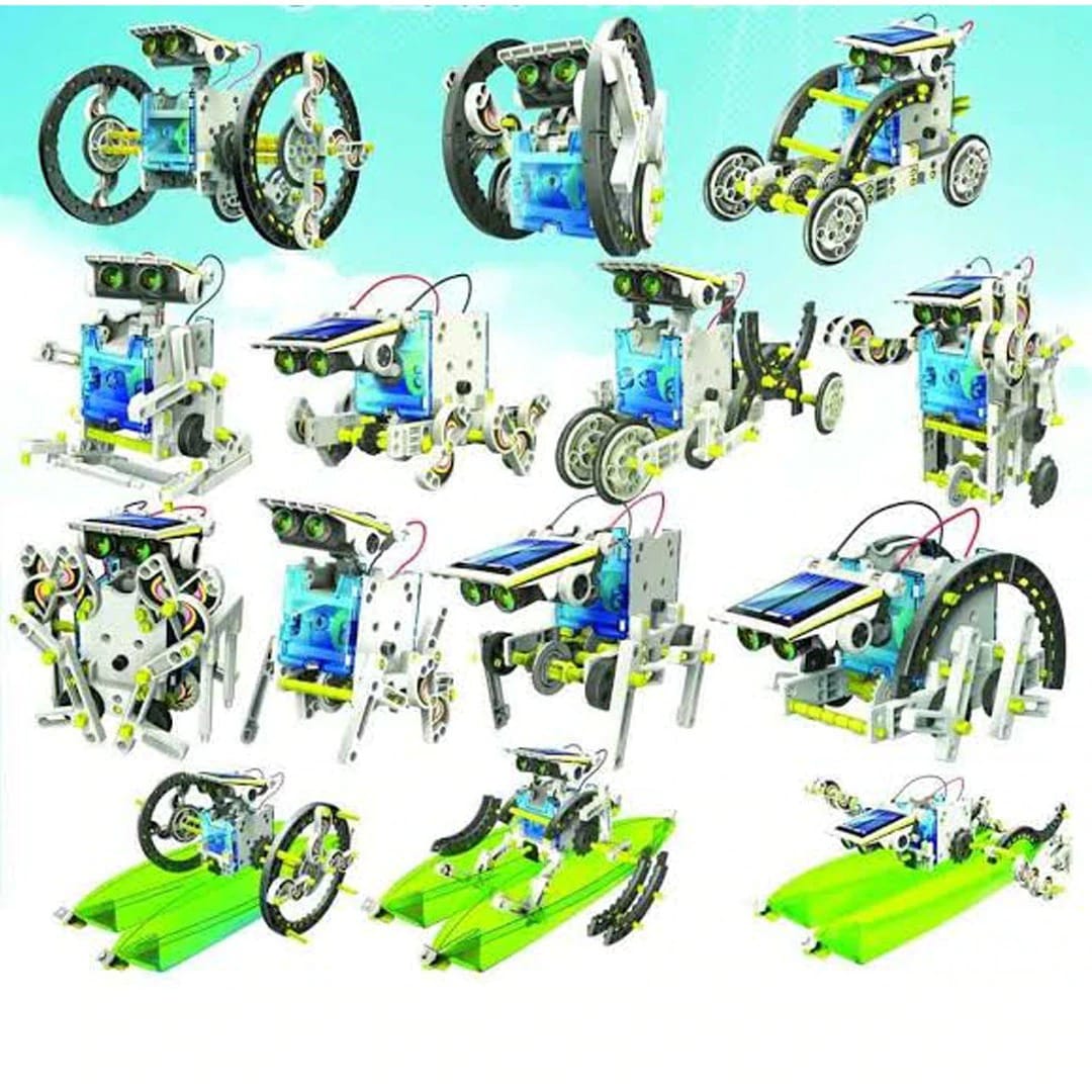 14 In 1 Educational Solar Robot Kit