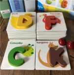Pre-School Tracing Cards With Wooden Alphabets - Image 3