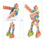 Nut Combination Assembling Wooden Toy - Image 2