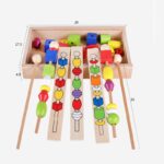 Wooden Sequence Beads Game Box - Image 2