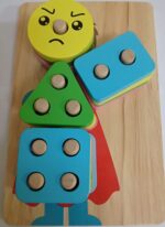 wooden Geometric Shape Paired Blocks