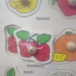 Knob Wooden Fruits Hand Grasp Board - Image 2