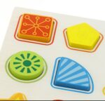 Colorful Geometrical Shapes 3D wooden Board - Image 2