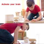 Wooden Stacking Building Blocks 102 pcs - Image 3