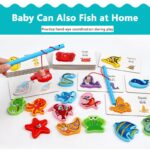 Wooden Magnetic Fishing And Matching Game - Image 8