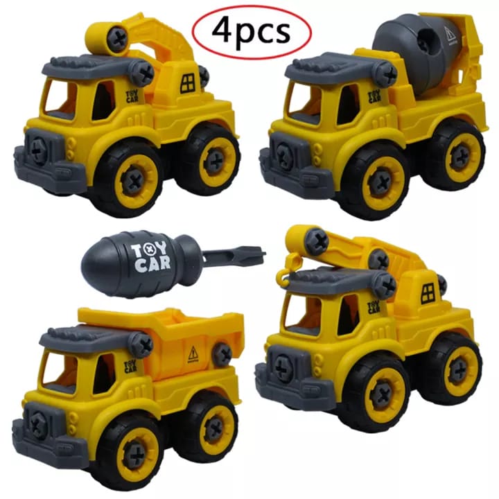 Assembling Truck Construction Nut Combination 4 Pcs Set