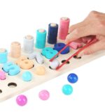 3 in 1 Wooden Learning Board - Image 2