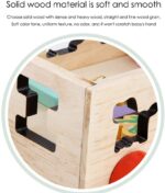 Wooden Sorting Car With Numbers,Shapes And Rings - Image 7