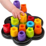 Tots First Chunky Pegs For Toddlers 20 Pieces - Image 3