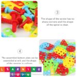 STEM Creative Design Assembling Nut Combination Toys With Drill Play – 249 pieces - Image 3