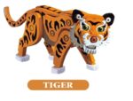 Tiger Eva Foam Jigsaw Puzzle(121 Pieces).