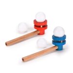 Wooden Floating Blow Ball Game - Image 4