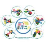 Wooden Nut Combination Assembling Toy Aircraft - Image 4