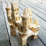 Wooden Building Blocks Castle 75 Pieces - Image 6