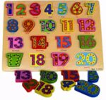 1 To 20 Wooden 3 D Learning Board Large. - Image 5
