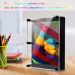 3d pin art sensory sculpture toy