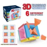 3D Tangram Jigsaw Puzzle Cube - Image 6