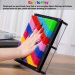 3 dimensional pin art sensory sculpture toy for kids