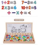 White Board With Counters And Magnetic Numbers/Shapes - Image 2