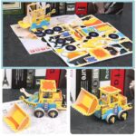 3 D Puzzle With Assembling Mining Car - Image 4