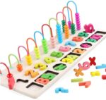 Abacus With Numbers Wooden Learning Board - Image 4