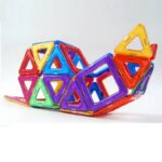 Colorful Magnetic Tiles Construction Set 26 Pieces - Image 4