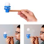 Wooden Floating Blow Ball Game - Image 2