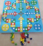 Wooden Maze With Ludo Game 2 In 1 - Image 2