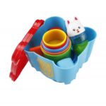 Nesting Shape Sorting and Stacking Cups Animal Castle - Image 4