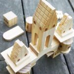 Wooden Building Blocks Castle 75 Pieces - Image 7