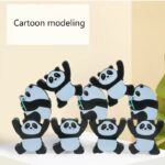 Wooden Panda Stacking And Balancing Game - Image 5