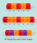 Mathematics Logical Cube Blocks – 148 pieces - Image 5