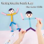 Wooden Man Pattern Puzzle - Image 5