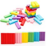 Colorful Wooden Jenga 48 Pieces - Image 4