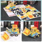 3 D Puzzle With Assembling Forklift - Image 4