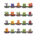 Numbers Wooden Magnetic Train 27 Pieces - Image 6