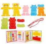 Bear Dress Lacing And Threading Game ( Art Craft Lacing ) - Image 4