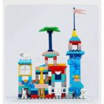 Building Blocks Maze Ball Track With Rotating Elevator - Image 5