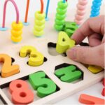 Abacus With Numbers Wooden Learning Board - Image 5