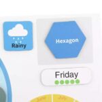 Clock Calendar & Mathematics Magnetic Learning Kit - Image 8