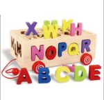 Letter sorting wooden car - Image 5