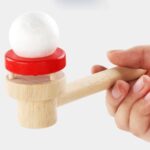 Wooden Floating Blow Ball Game - Image 5