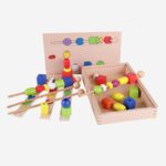 Wooden Sequence Beads Game Box - Image 5