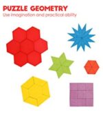 Wooden Shapes Puzzle With Pattern Cards & Storage Box - Image 8