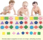 Colorful Geometric Shapes Cognitive Board(Pentagram). - Image 6