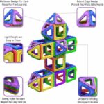 Colorful Magnetic Tiles Construction Set 26 Pieces - Image 5
