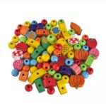 Wooden Fruits Lacing And Threading - Image 2