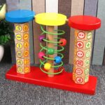 Wooden Educational Calculating Rack